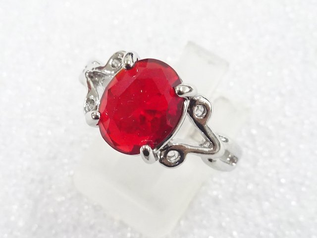 SALE!! COLORED STONE FASHION RING / JP SIZE 21