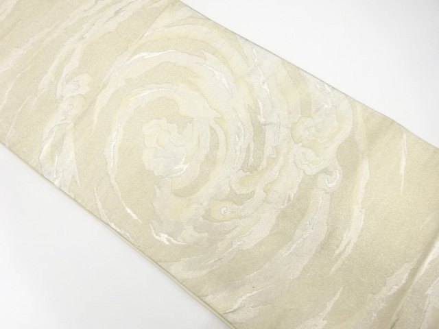 SALE!! JAPANESE KIMONO / ANTIQUE FUKURO OBI / SILK / TSUZURE / WOVEN SPIRAL