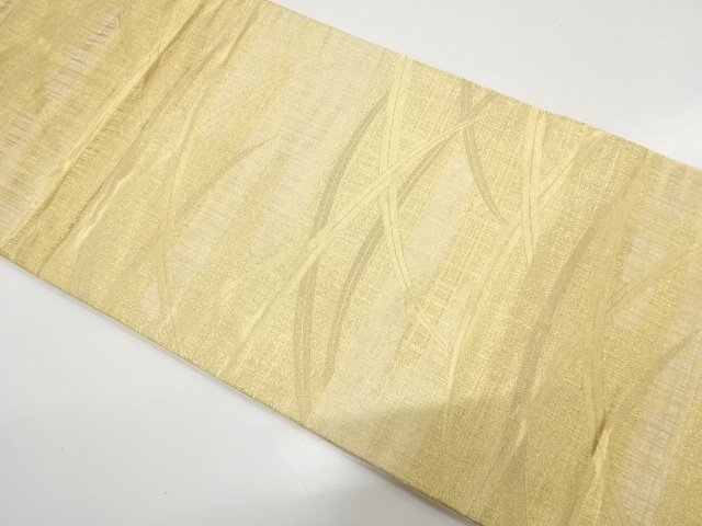 JAPANESE KIMONO / SHIBAKUSA PATTERN WEAVING FUKURO OBI