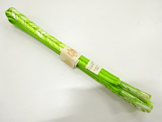 SALE!! JAPANESE KIMONO / UNUSED HAND-TIED OBIJIME CORD / SILK