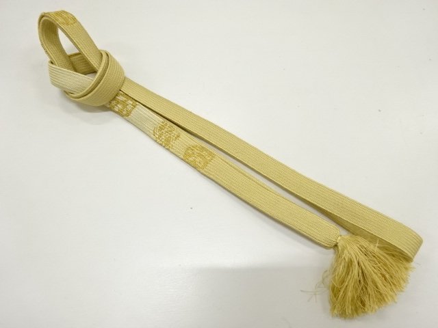 SALE!! JAPANESE KIMONO / HANDTIED OBIJIME CORD 