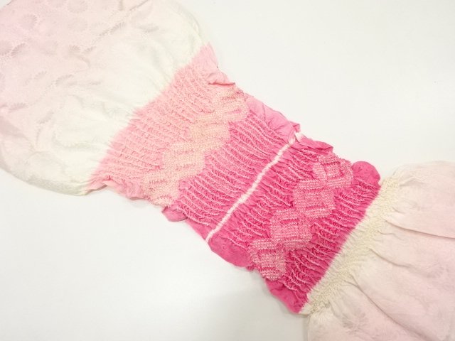 SALE!! JAPANESE KIMONO / OBIAGE / SHIBORI 