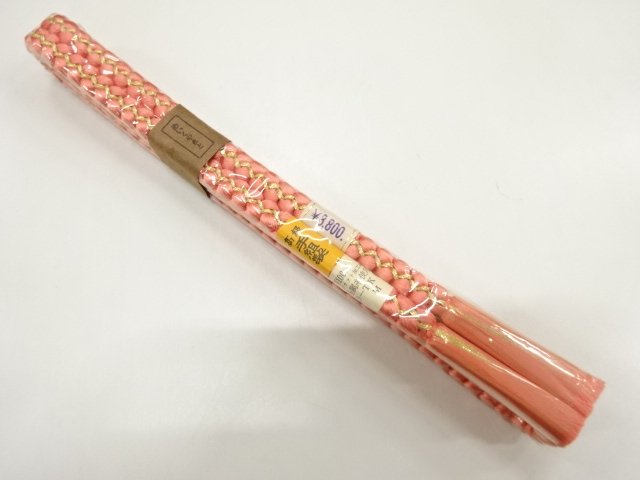 SALE!! JAPANESE KIMONO / UNUSED HAND-TIED OBIJIME
