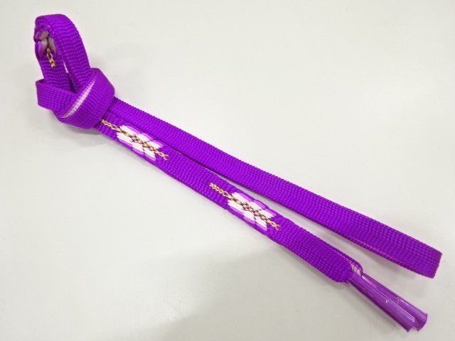 SALE!! JAPANESE KIMONO / UNUSED HAND-TIED OBIJIME
