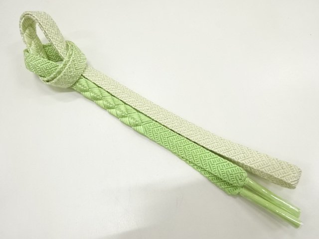 SALE!! JAPANESE KIMONO / UNUSED HAND-TIED OBIJIME