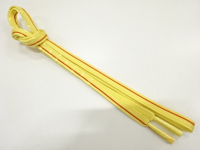SALE!! JAPANESE KIMONO / UNUSED HAND-TIED OBIJIME
