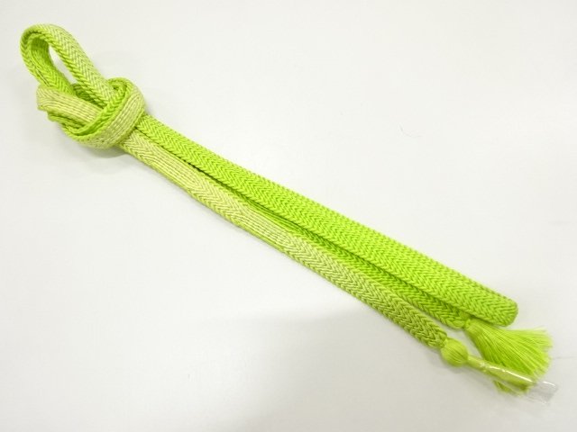 SALE!! JAPANESE KIMONO / UNUSED HAND-TIED OBIJIME
