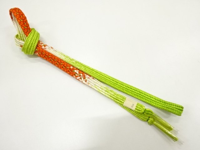 SALE!! JAPANESE KIMONO / UNUSED HAND-TIED OBIJIME