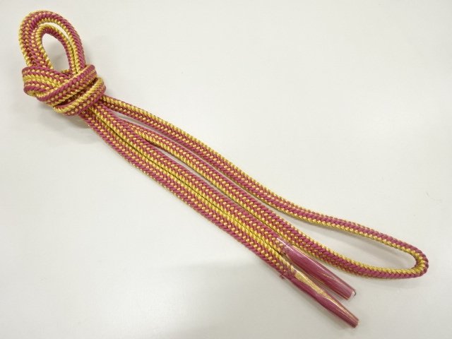 SALE!! JAPANESE KIMONO / UNUSED HAND-TIED OBIJIME
