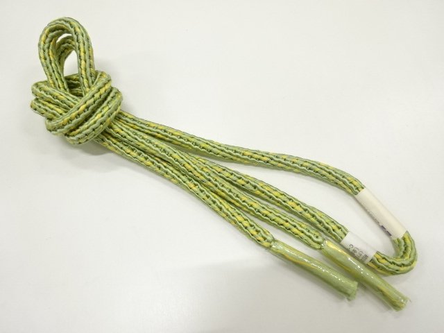 SALE!! JAPANESE KIMONO / UNUSED HAND-TIED OBIJIME