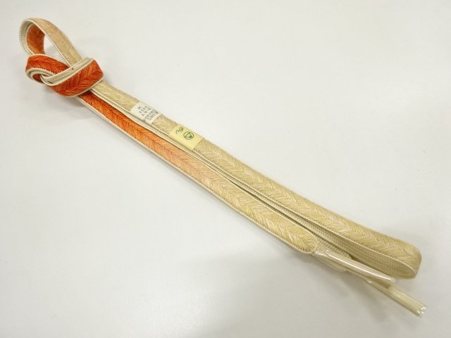 SALE!! JAPANESE KIMONO / UNUSED HAND-TIED OBIJIME