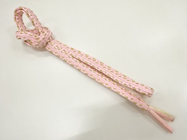 SALE!! JAPANESE KIMONO / UNUSED HAND-TIED OBIJIME