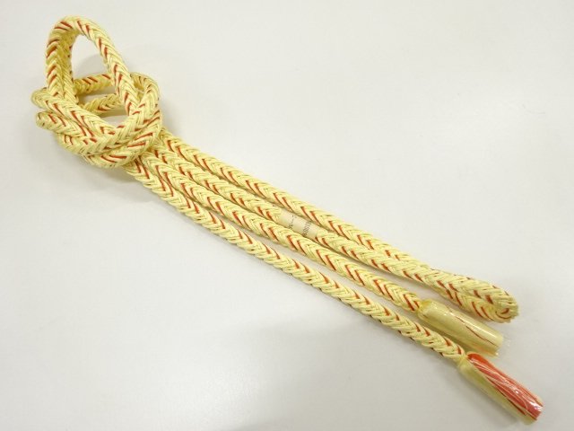 SALE!! JAPANESE KIMONO / UNUSED HAND-TIED OBIJIME