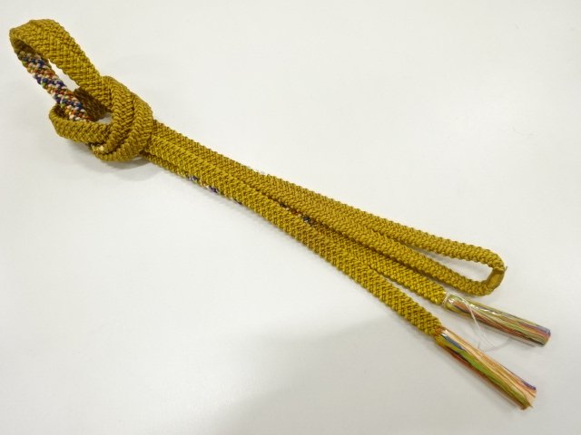 SALE!! JAPANESE KIMONO / UNUSED HAND-TIED OBIJIME