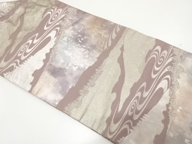 SALE!! JAPANESE NAGOYA OBI / WOVEN STREAM