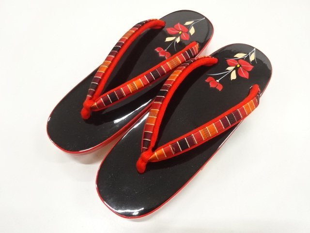 SALE!! JAPANESE KIMONO / UNUSED PAULOWNIA GETA (23 CM)