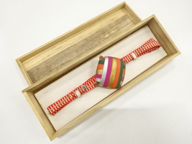 SALE!! JAPANESE KIMONO / ANTIQUE OBIDOME (SASH CLIP)・ SET