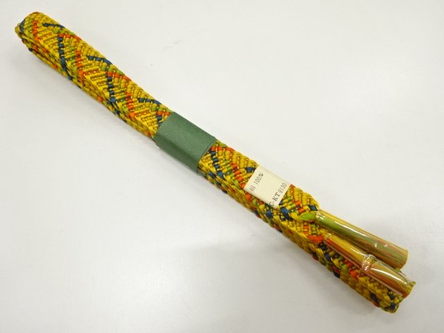 SALE!! JAPANESE KIMONO / UNUSED HAND-TIED OBIJIME
