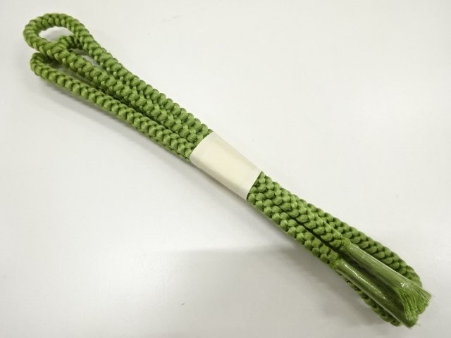 SALE!! JAPANESE KIMONO / UNUSED HAND-TIED OBIJIME