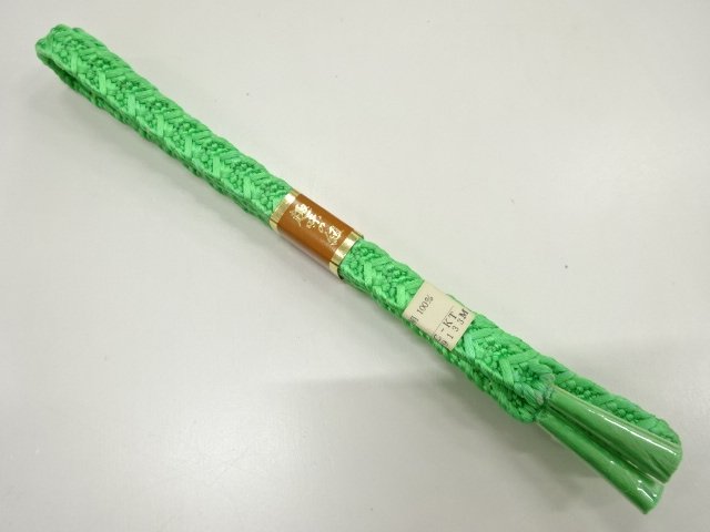 SALE!! JAPANESE KIMONO / UNUSED HAND-TIED OBIJIME