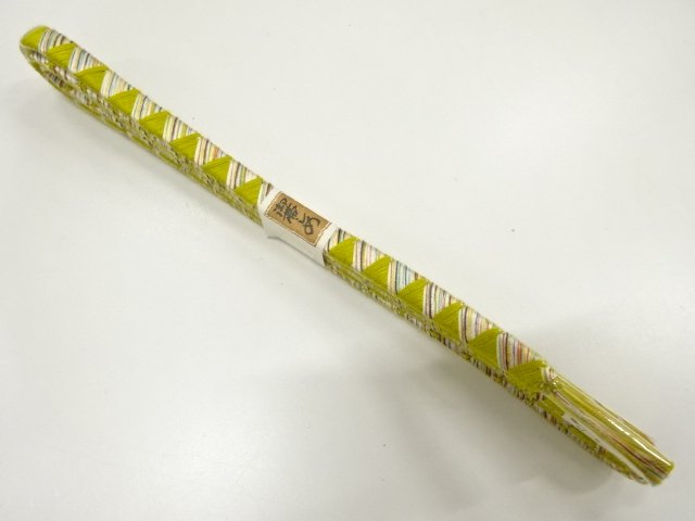 SALE!! JAPANESE KIMONO / UNUSED HAND-TIED OBIJIME