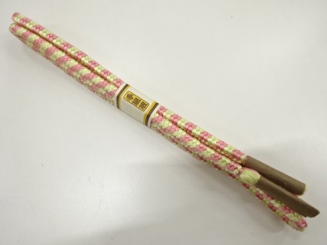 SALE!! JAPANESE KIMONO / UNUSED HAND-TIED OBIJIME