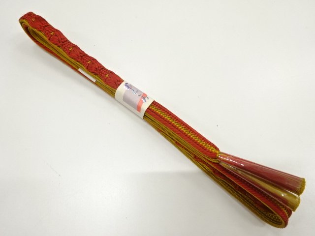 SALE!! JAPANESE KIMONO / UNUSED HAND-TIED OBIJIME