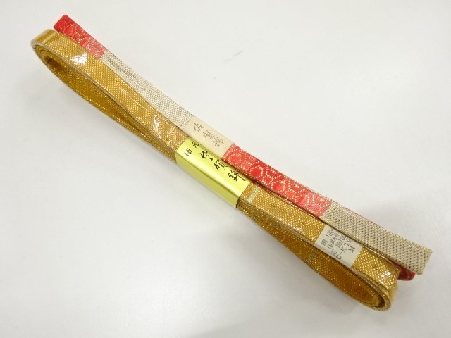 SALE!! JAPANESE KIMONO / UNUSED OBIJIME / SAGANISHIKI 2-PIECE SET