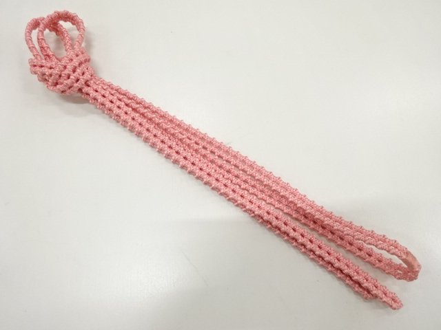 SALE!! JAPANESE KIMONO / SUMMER HAND-TIED OBIJIME