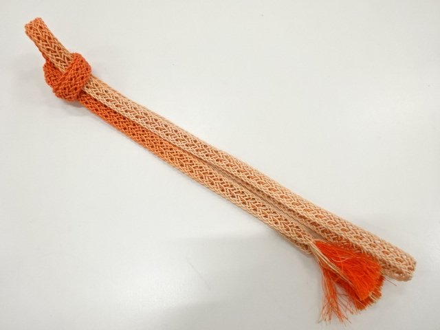 SALE!! JAPANESE KIMONO / SUMMER HAND-TIED OBIJIME