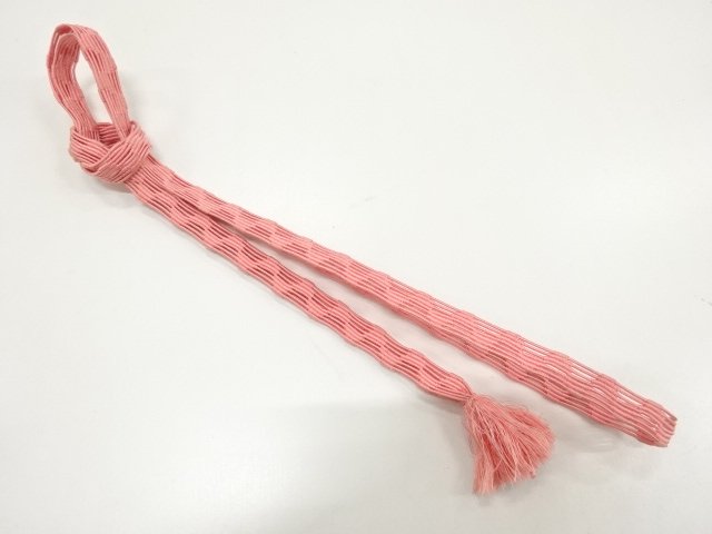 SALE!! JAPANESE KIMONO / SUMMER HAND-TIED OBIJIME
