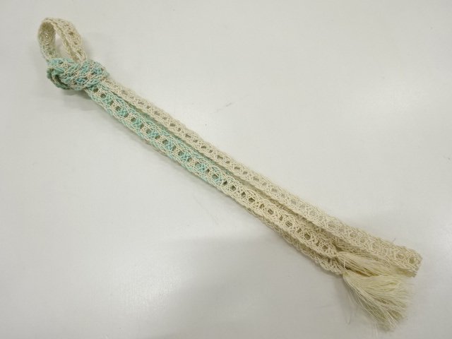 SALE!! JAPANESE KIMONO / SUMMER HAND-TIED OBIJIME
