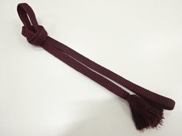 SALE!! JAPANESE KIMONO / HAND-TIED OBIJIME