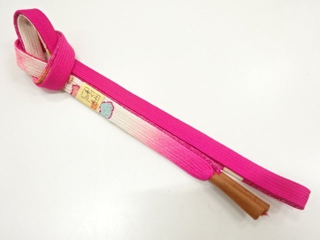 SALE!! JAPANESE KIMONO / UNUSED HAND-TIED OBIJIME