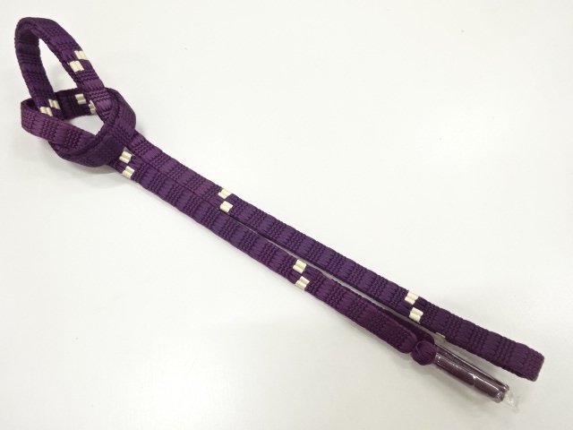 SALE!! JAPANESE KIMONO / UNUSED HAND-TIED OBIJIME
