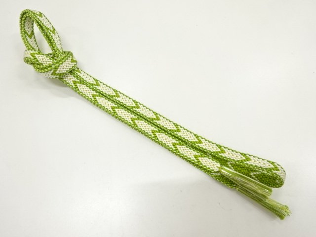 SALE!! JAPANESE KIMONO / UNUSED HAND-TIED OBIJIME