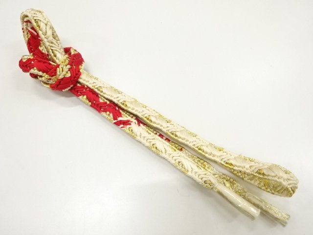 SALE!! JAPANESE KIMONO / UNUSED HAND-TIED OBIJIME