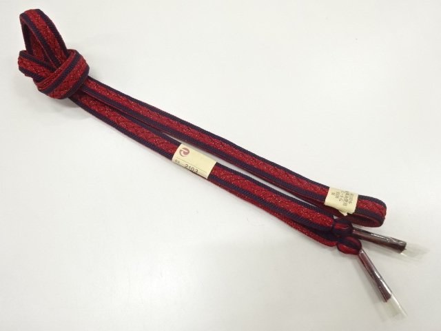 SALE!! JAPANESE KIMONO / UNUSED HAND-TIED OBIJIME