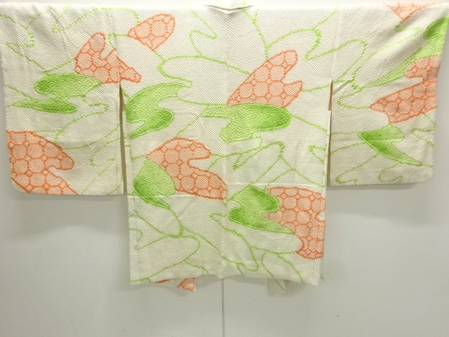 JAPANESE KIMONO / HAORI COAT / ALL SHIBORI / MIST 