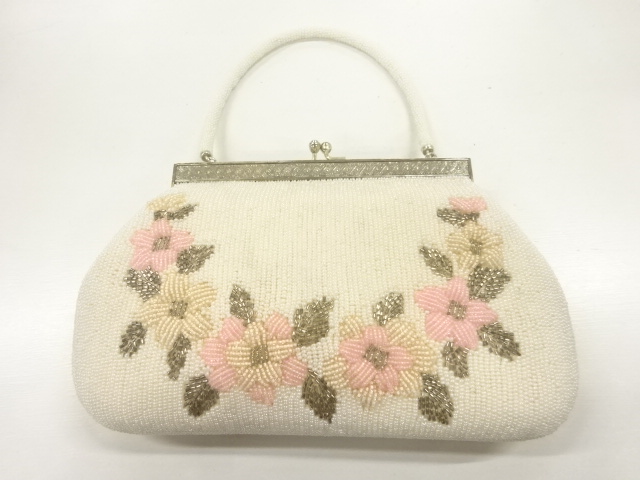 SALE!! JAPANESE KIMONO / ANTIQUE BAG / BEADS