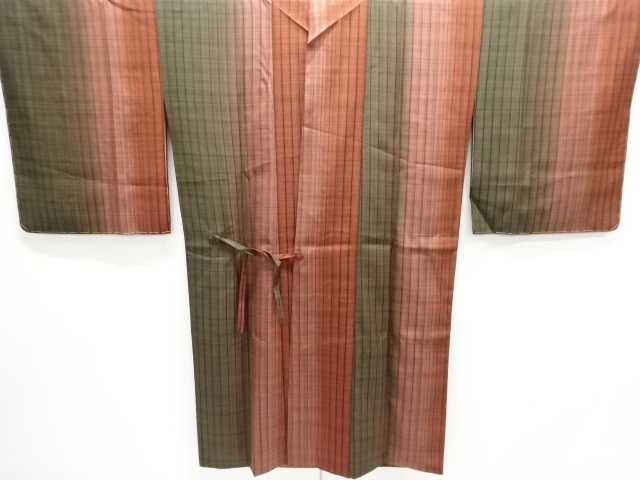 SALE!! JAPANESE KIMONO / UNUSED STRIPED PATTERN DOCHUGI