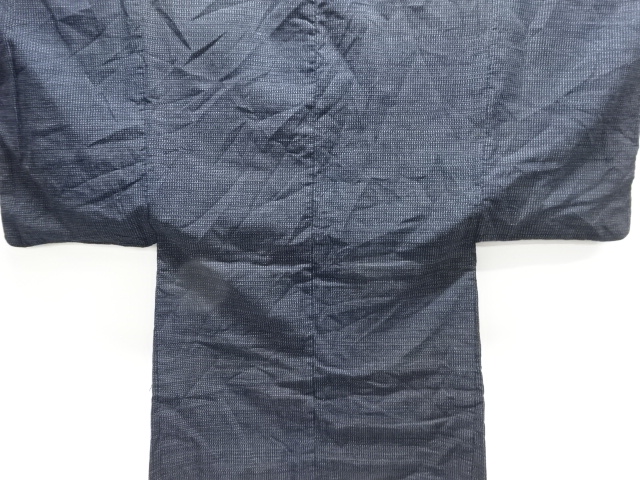 SALE!! JAPANESE KIMONO / ANTIQUE MENS HAORI / COTTON / KUSURME SHOSEI KASURI