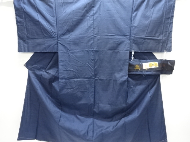 SALE!! JAPANESE KIMONO FOR MEN / UNUSED DORO OSHIMA TSUMUGI 