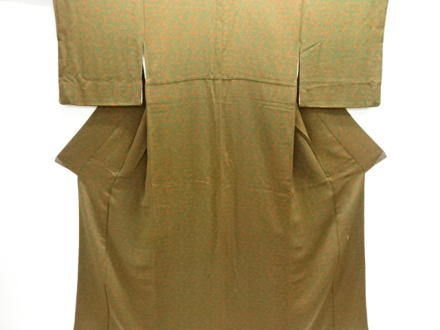 SALE!! JAPANESE KIMONO / KOMON / CHIRIMEN / SEVEN GODS / ARTIST WORK