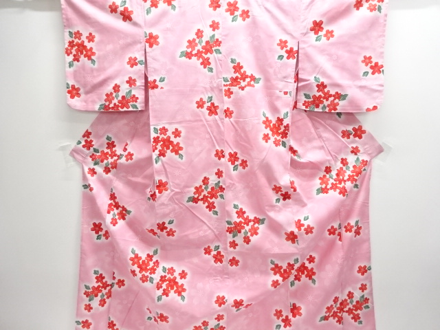 SALE!! JAPANESE KIMONO / YUKATA / COTTON / SAKURA