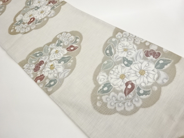 SALE!! JAPANESE KIMONO / FUKURO OBI / WOVEN TSUJIGAHANA 