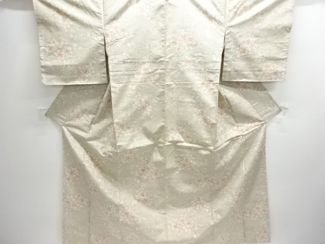 SALE!! JAPANESE KIMONO / NISHIJIN DENSHO TSUMUGI / FLOWER BRANH 