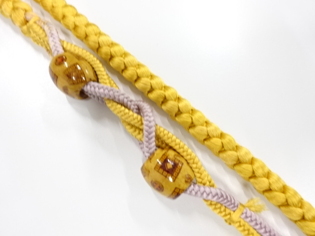 SALE!! JAPANESE KIMONO / HAND-TIED OBIJIME CORD FOR FURIOSDE 