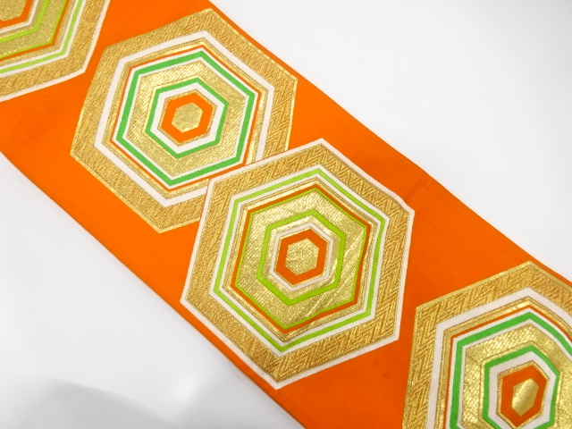 SALE!! JAPANESE KIMONO / ANTIQUE OBI FOR KIDS / WOVEN KIKKO