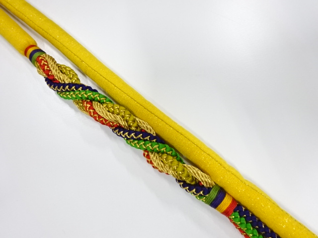 SALE!! JAPANESE KIMONO / HAND-TIED OBIJIME CORD FOR FURIOSDE 